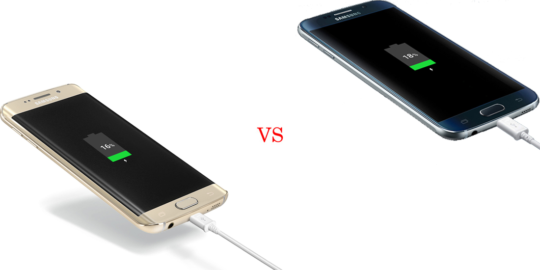 Samsung Galaxy S6 Edge versus Samsung Galaxy S6 5
